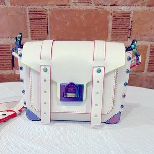 Michael Kors Manhattan white crossbody - multicolor Brand New